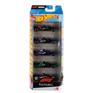 Coches De Carreras Formula 1 Pack De Cinco Hot Wheels